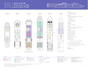 Atlas Ocean Voyages, Fleet Deck Plans